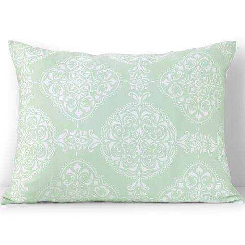 Soft Sea Green Medallion Geo