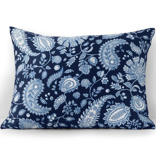 Deep Sea Navy Paisley Pattern