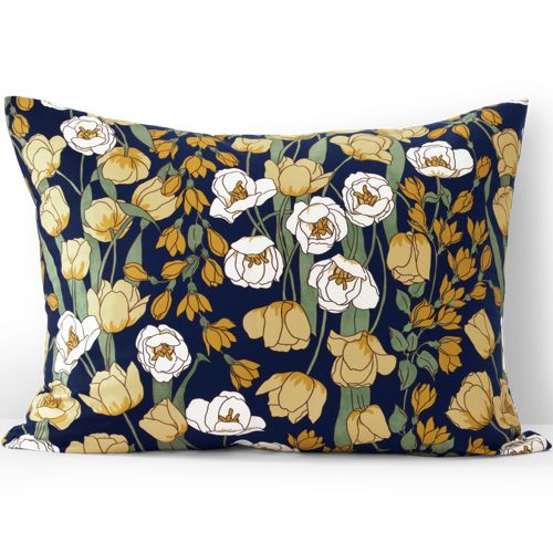 Deep Sea Navy Poetic Floral
