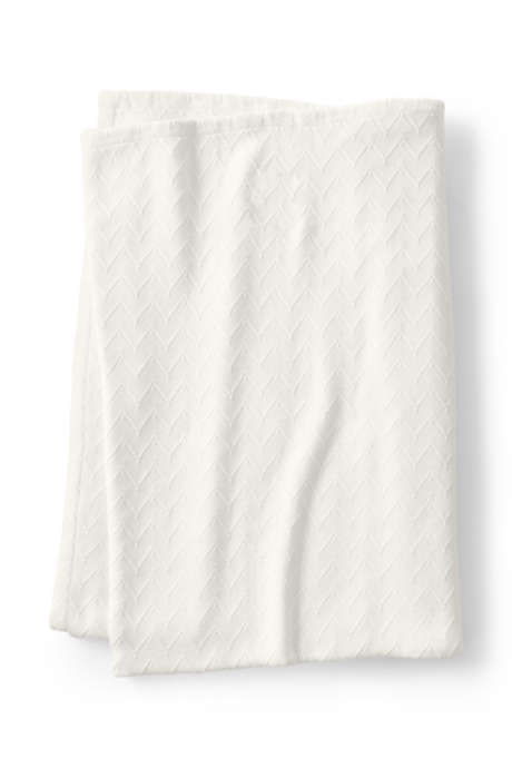 Cotton Chevron Pattern Bed Blanket