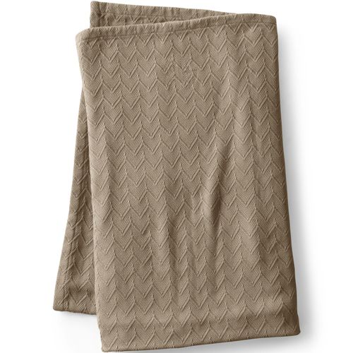 Lands end waffle discount blanket