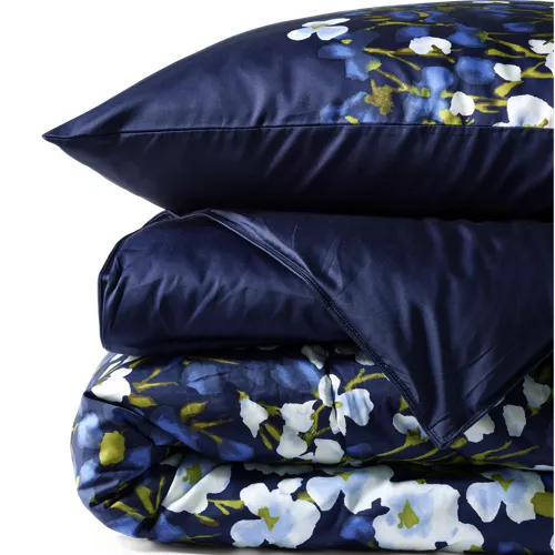 400 Thread Count Premium Supima Cotton No Iron Sateen Comforter, Front