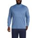 Men's Big Cotton Supima Mock Turtleneck, Front