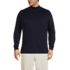 Men's Big and Tall Cotton Supima Mock Turtleneck, Front