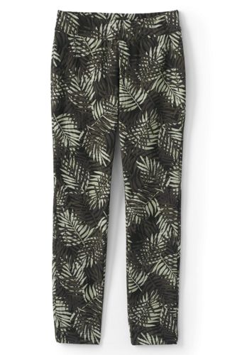 women's slim leg knit pants