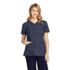 Women's Printed Scrubs Uniform Top, Front