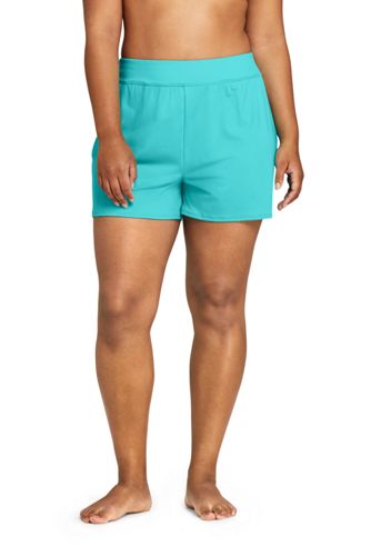 lands end swim shorts plus size