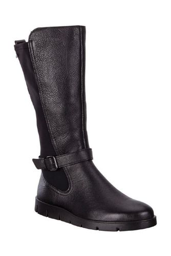 ecco black leather boots