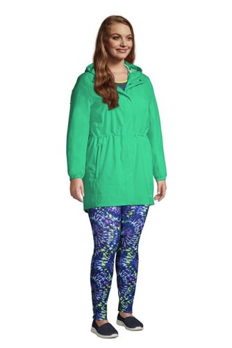 women's plus packable rain jacket