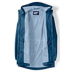 Lands' End Women's Waterproof Packable Raincoat 