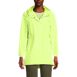 Women's Petite Waterproof Hooded Packable Raincoat, Front