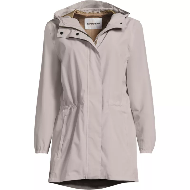 Plus Size Squall Packable Waterproof Raincoat, Front