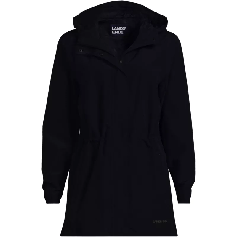 Plus Size Squall Packable Waterproof Raincoat, Front