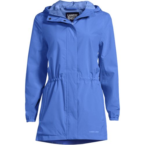 Lands end plus store size rain jacket