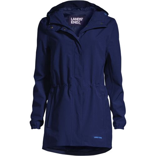 Lands end rain jacket on sale womens