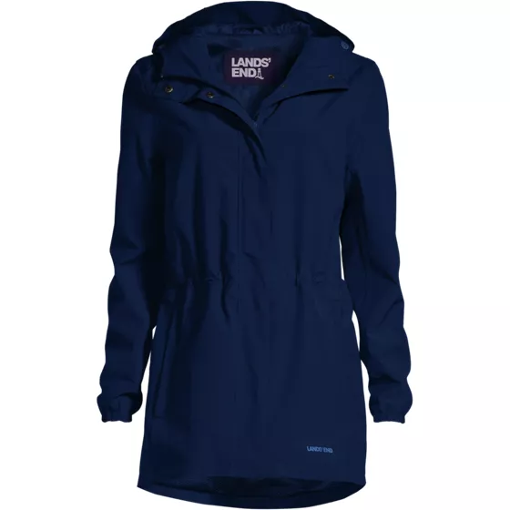 Plus Size Squall Packable Waterproof Raincoat - primary