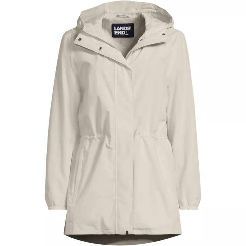 Plus Size Squall Packable Waterproof Raincoat, Front