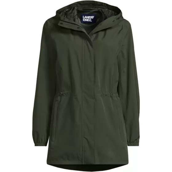 Plus Size Squall Packable Waterproof Raincoat - primary