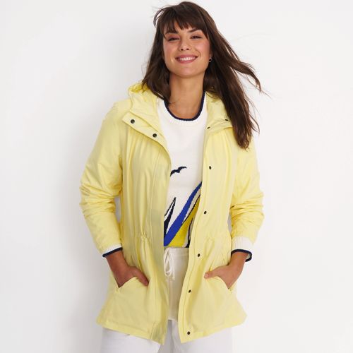 Womens yellow cheap rain slicker