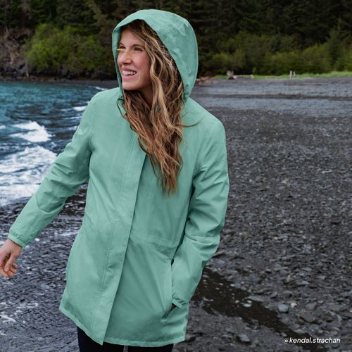 Imperméable avec capuche femme - BOUTIQUE CAPRICES