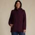 Petite Waterproof Hooded Packable Raincoat, alternative image