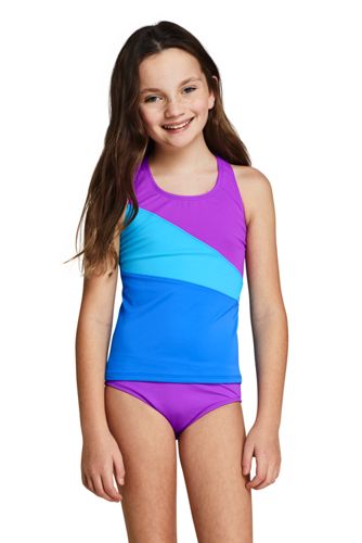 lands end girls swimwear