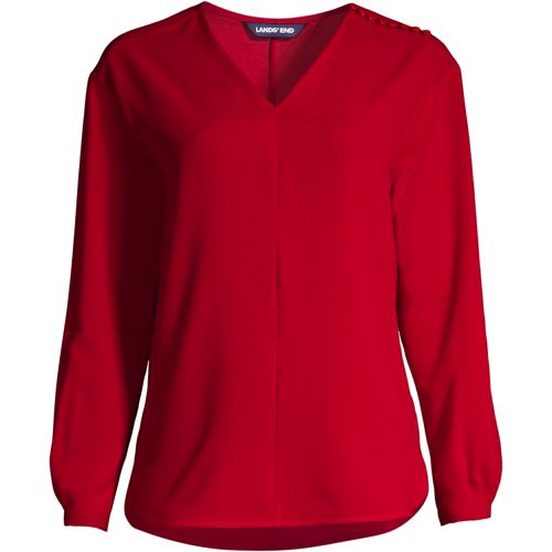 Long Sleeve Dressy Blouse Lands' End