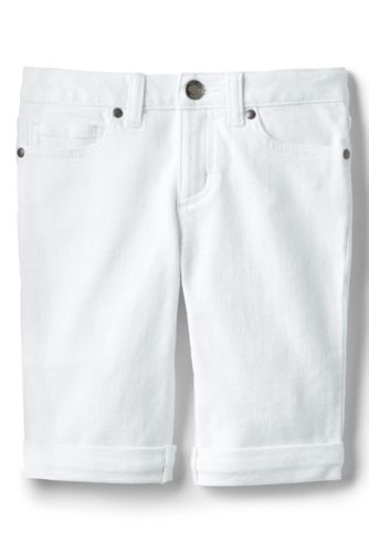 long jean shorts for girls