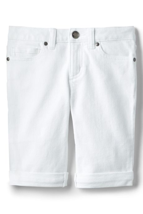 Girls Denim Shorts Bermuda Jean Shorts Girls Long Jean Shorts Girls Jean Shorts Pull On Shorts Cotton Shorts