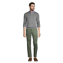 Men's Cotton Modal Tailored Fit V-neck Sweater, alternative image