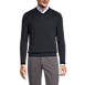 Men's Cotton Modal Tailored Fit V-neck Sweater, Front