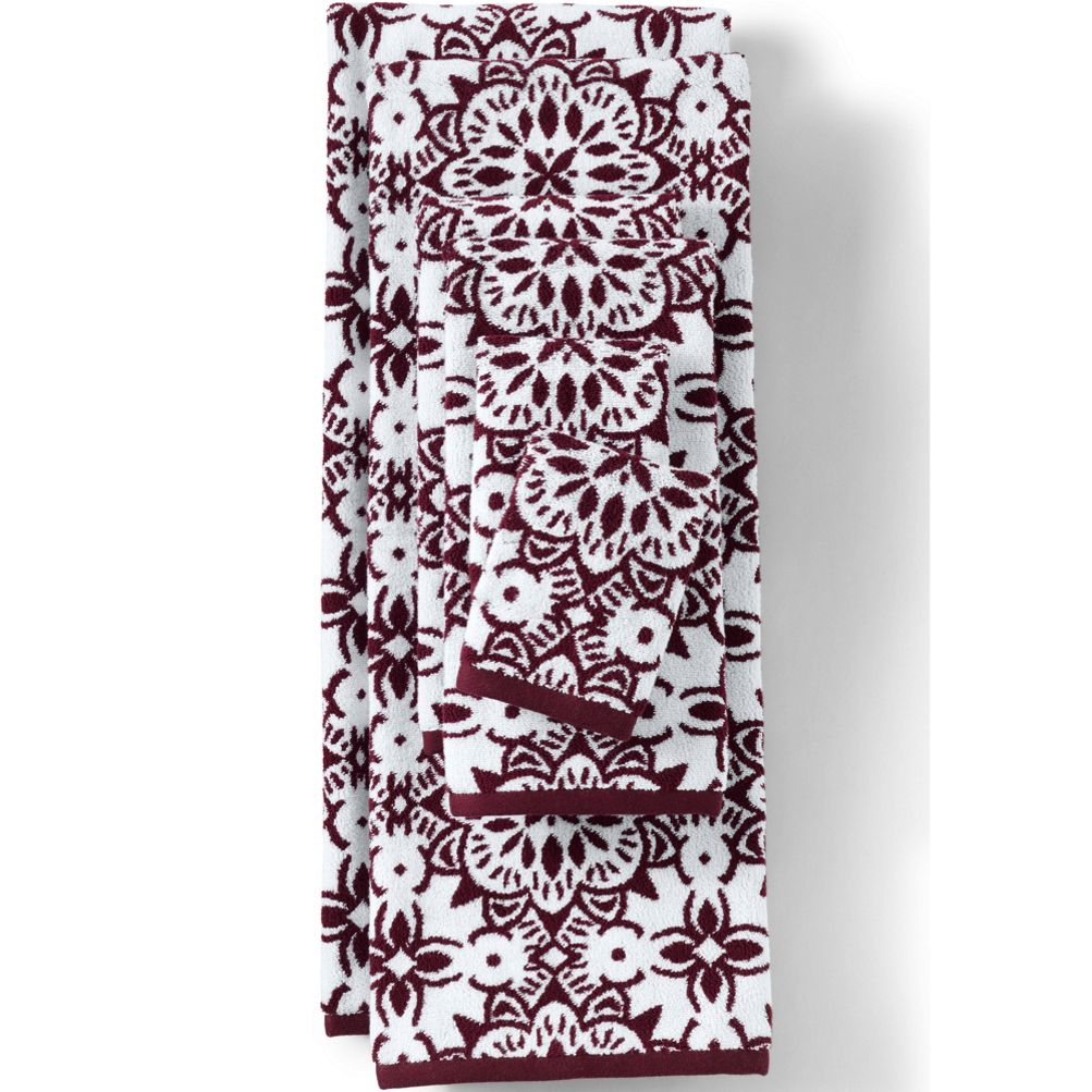 2 Pack Jacquard Bath Towels - Cassie Collection