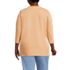Women's Plus Size 3/4 Sleeve Cotton Supima Tunic, Back