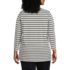 Women's Plus Size 3/4 Sleeve Cotton Supima Tunic, Back