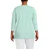 Women's Plus Size 3/4 Sleeve Cotton Supima Tunic, Back