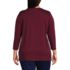 Women's Plus Size 3/4 Sleeve Cotton Supima Tunic, Back