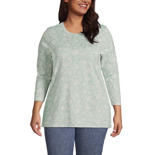 Hanes Originals Women's Long-Sleeve T-Shirt, Relaxed Fit (Plus Size)