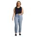 Women's Plus Size Supima Cotton Crew Neck Tank Top, alternative image