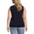 Women's Plus Size Supima Cotton Tank Top, Back