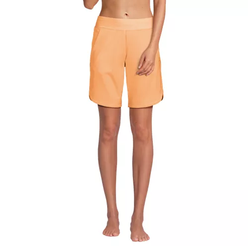 Women's SunShade UPF 50 9" Board Shorts with Panty, Front