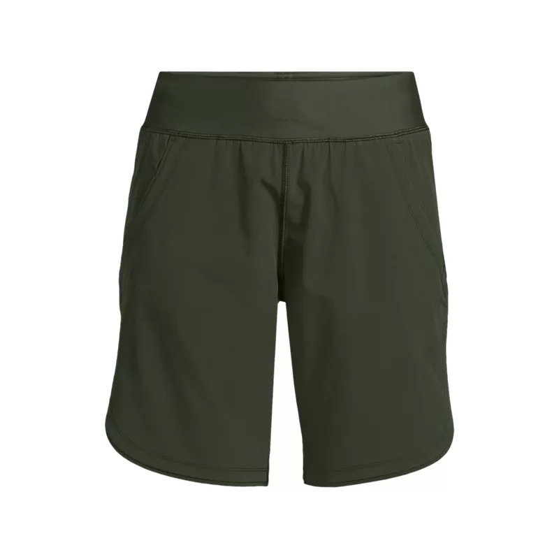 Women's SunShade UPF 50 9" Board Shorts with Panty, Front