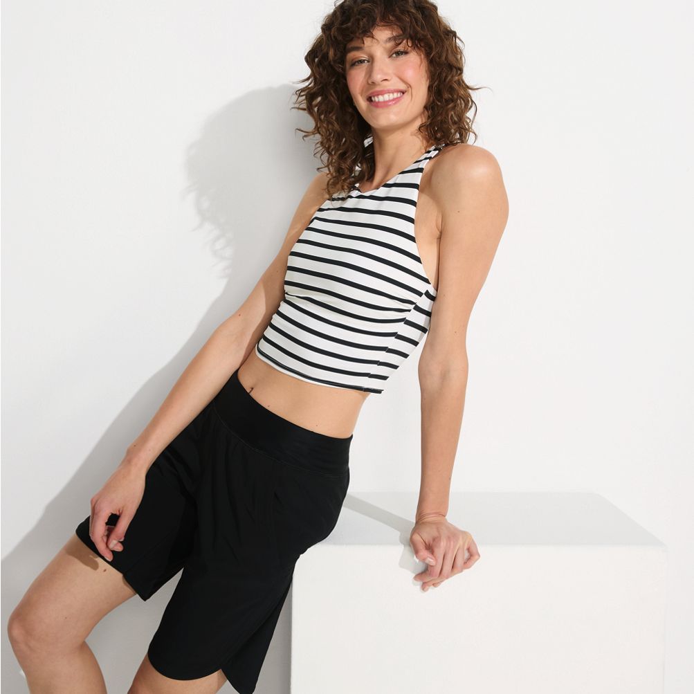 Women s 9 Board Shorts with Panty Lands End