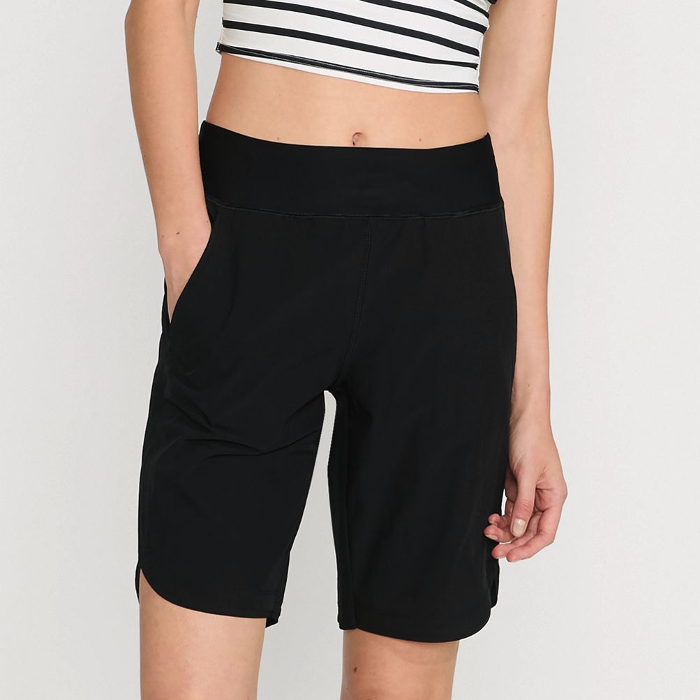 Women s 9 Board Shorts with Panty Lands End
