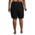 Women's Plus Size 9" Board Shorts with Panty, Back