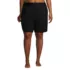 Women's Plus Size Sunshade UPF 50 9" Board Shorts with Panty, Front