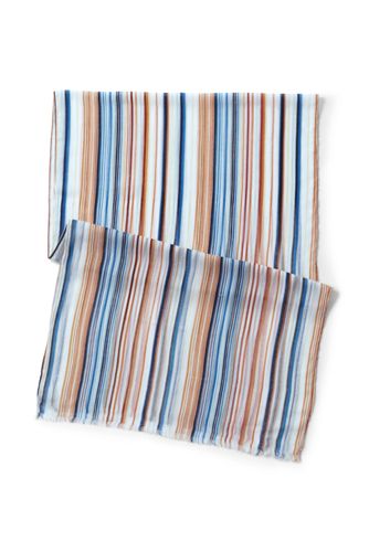 Women S Printed Eyelash Scarf Lands End