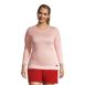 Women's Plus Size Reversible 3/4 Sleeve Top, Front