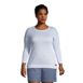 Women's Plus Size Reversible 3/4 Sleeve Top, Front