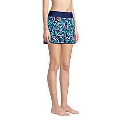 Women's 3" Quick Dry Elastic Waist Board Shorts Swim Cover-up Shorts with Panty Print, alternative image