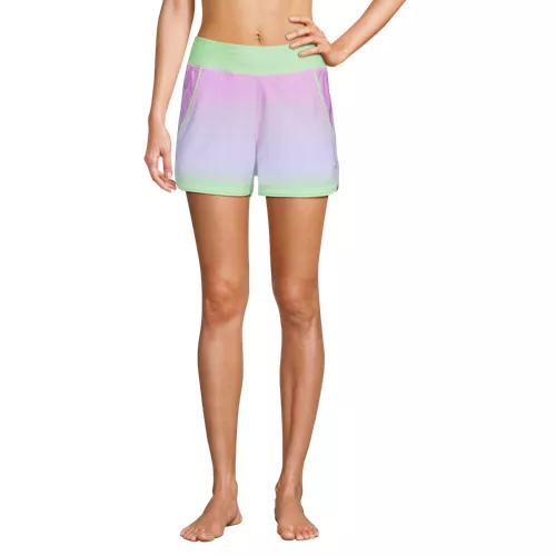 Women's SunShade UPF 50 3" Board Shorts with Panty, Front